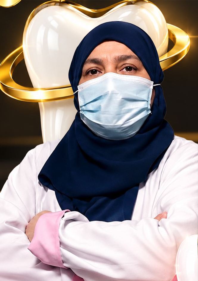 دكتورة منال عبدالغني الشقفة — دكتوراة في طب الأسنان وجراحتها جامعة حمص سوريا في ماس ميديكال سولوشن بالمدينة المنورة